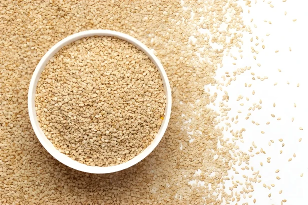 unhulled sesame seeds