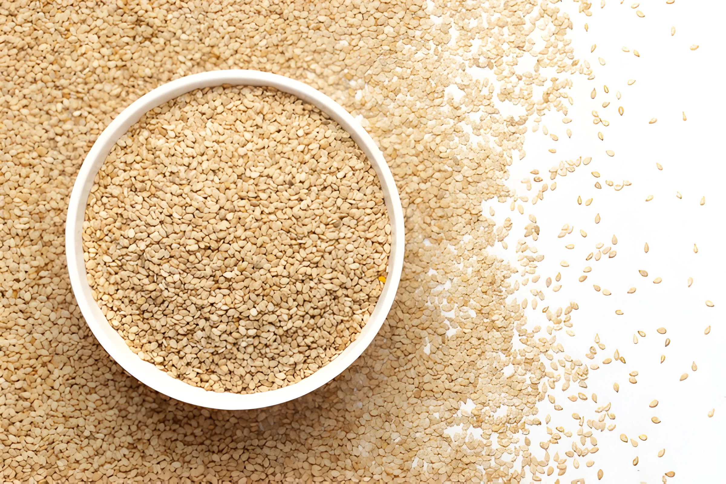 Unhulled Sesame Seeds Suppliers from India with Vora Spice