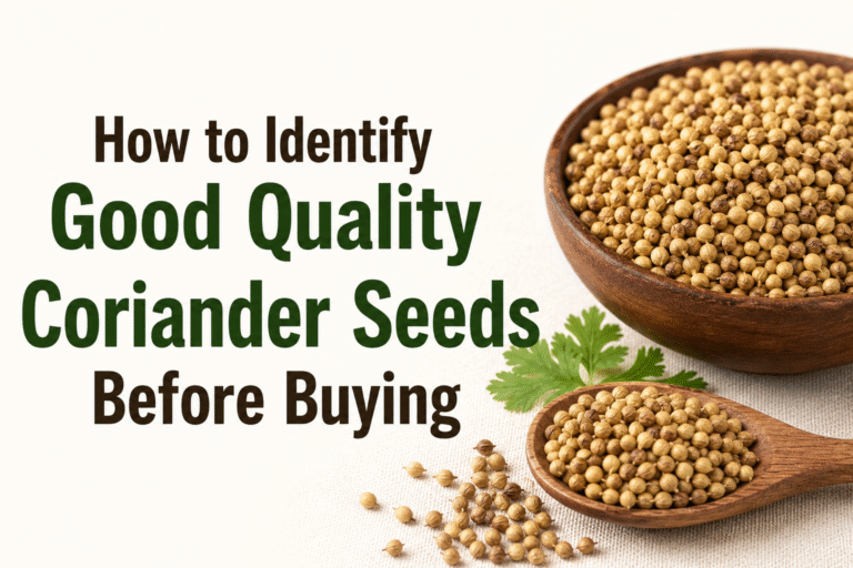 coriander seeds exporter