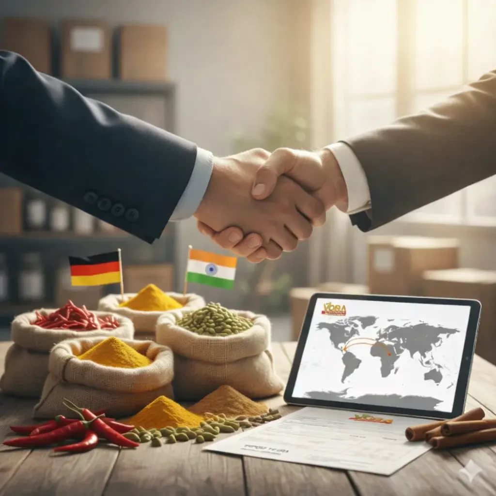 India Germany Spice Trade