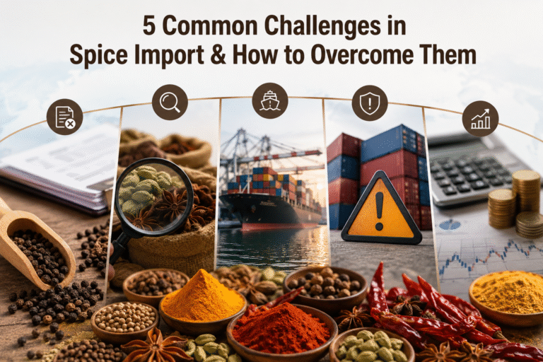 common challenges in spice import