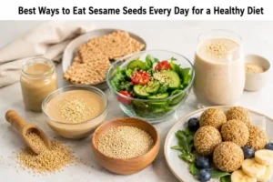 sesame seeds daily for diet
