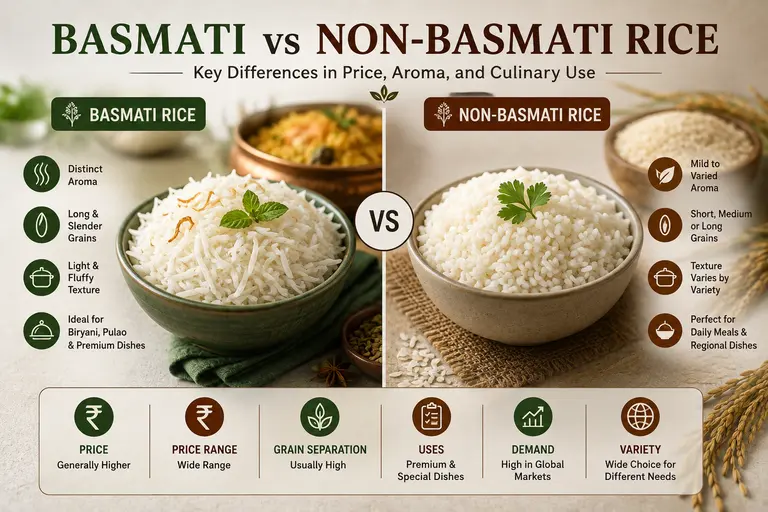 basmati vs non basmati rice guide