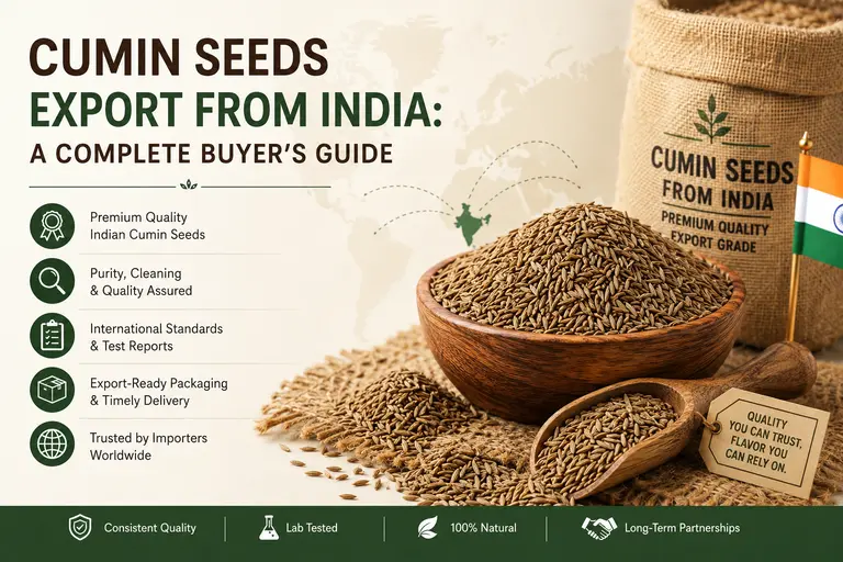 Cumin Seeds Export from India: A Complete Buyer’s Guide