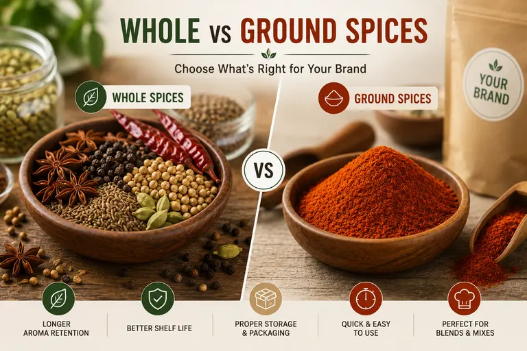 whole vs ground spice