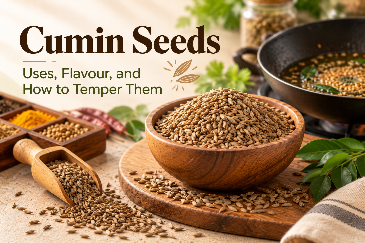 Cumin Seeds: Uses, Flavour, and How to Temper Them